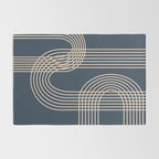 Lines in Midnight Rug Gallery Image 2
