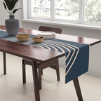 Lines in Midnight Table Runner Gallery Image 2