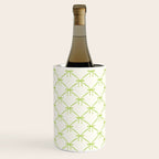 Bows & Ribbons Pattern V Green Wine Chiller Gallery Image 2