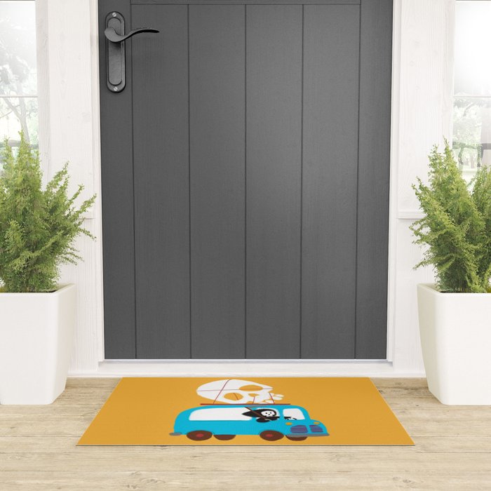 Death on wheels Welcome Mat Gallery Image 3