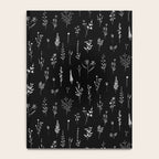 Little Black Wildflowers Notebook Gallery Image 4