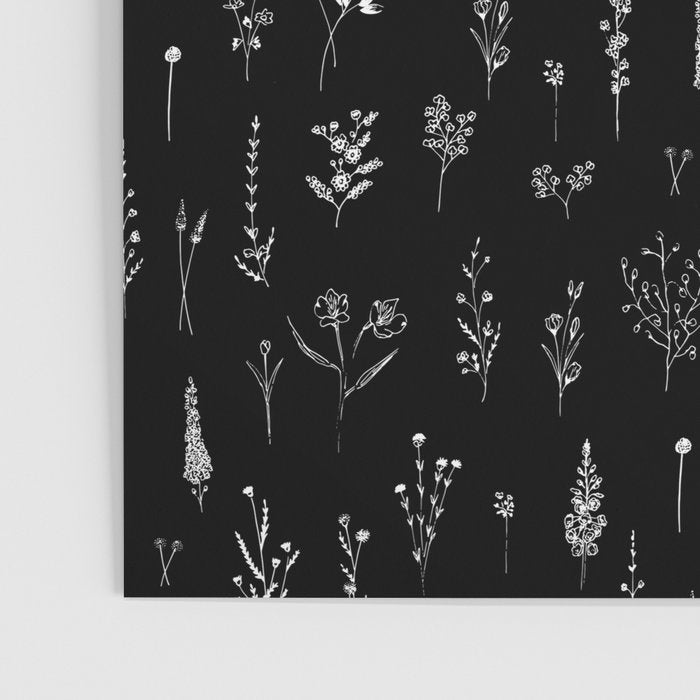 Little Black Wildflowers Poster Gallery Image 3