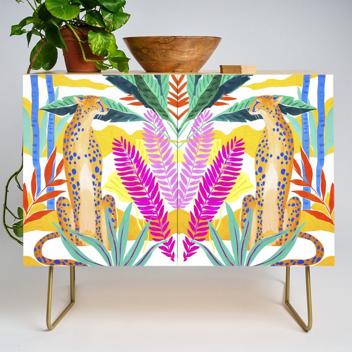 Panther in Jungle Credenza Gallery Image 1