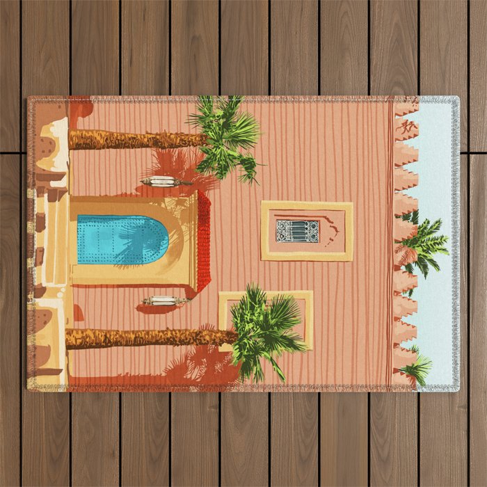 The Blue Door Outdoor Rug Gallery Image 1