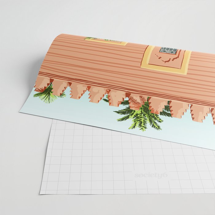 The Blue Door Wrapping Paper Gallery Image 2