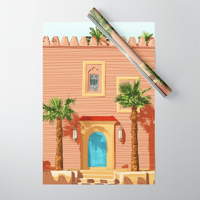 The Blue Door Wrapping Paper Gallery Image 1