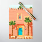 The Blue Door Wrapping Paper Gallery Image 1