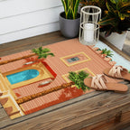 The Blue Door Outdoor Rug Gallery Image 2