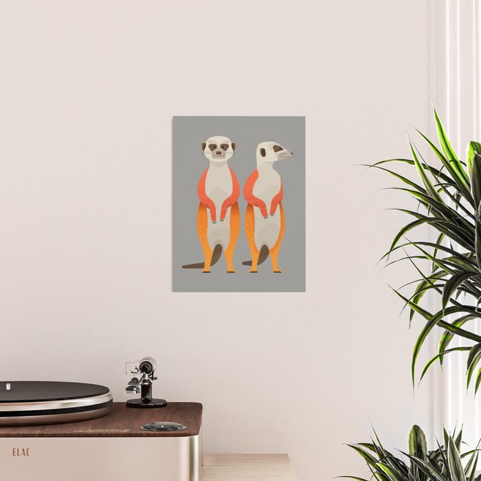 Whimsy Meerkats Poster Gallery Image 2