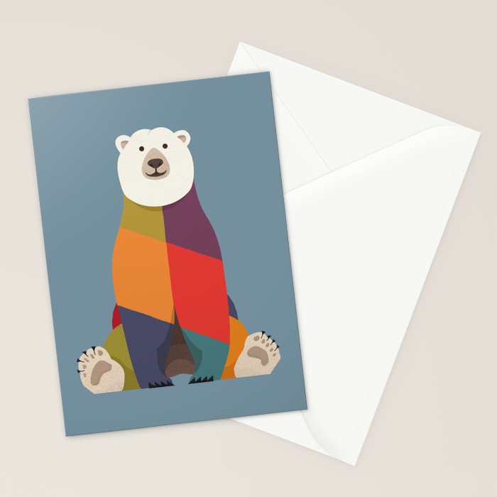 Polar Bear Stationery Card Gallery Image 2