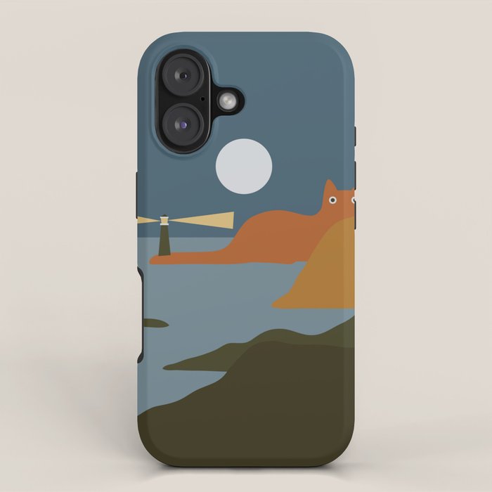 Cat Landscape 20 iPhone Case Gallery Image 1