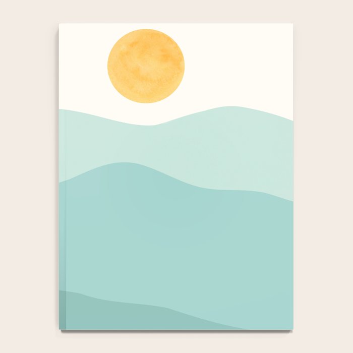 Peaceful Mountain Landscape Notebook Gallery Image 4