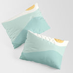 Peaceful Mountain Landscape Pillow Sham Gallery Image 3