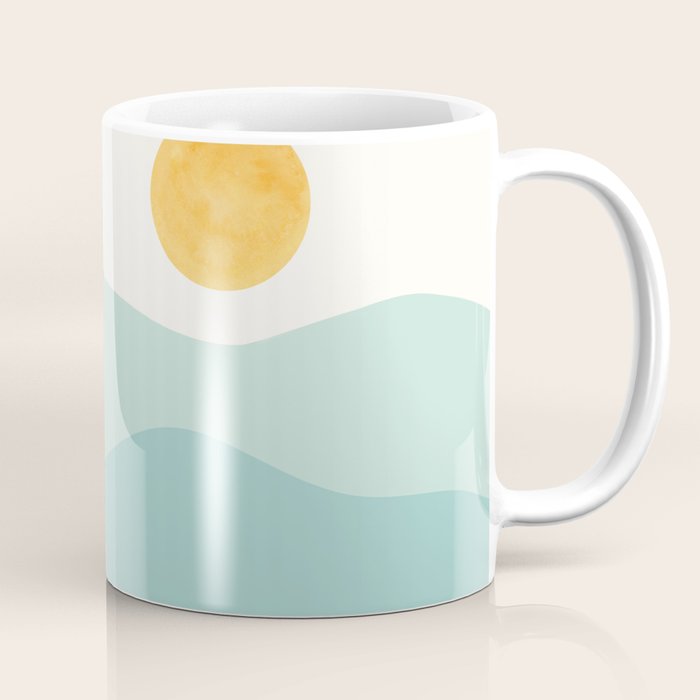 Peaceful Mountain Landscape Coffee Mug Gallery Image 1