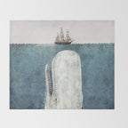 The White Whale Throw Blanket Gallery Image 2
