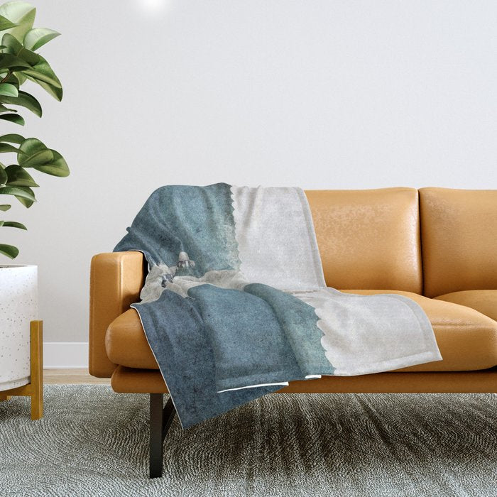 The White Whale Throw Blanket Gallery Image 1