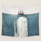 The White Whale Wall Tapestry Gallery Image 4