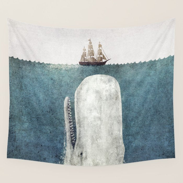 The White Whale Wall Tapestry Gallery Image 4