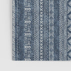 Funky Vertical Stripe in Indigo Poster Gallery Image 3