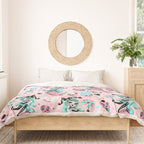 MInt Sugar Pinup Doll Pattern Duvet Cover Gallery Image 3
