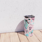 MInt Sugar Pinup Doll Pattern Travel Mug Gallery Image 4
