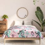 MInt Sugar Pinup Doll Pattern Comforter Gallery Image 3