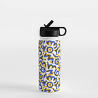 Abstract colorful doodle art pattern Water Bottle Gallery Image 1