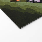 Midnight Mushrooms Welcome Mat Gallery Image 2