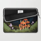 Midnight Mushrooms Laptop Sleeve Gallery Image 2
