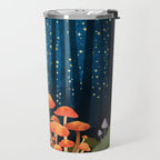 Midnight Mushrooms Travel Mug Gallery Image 2