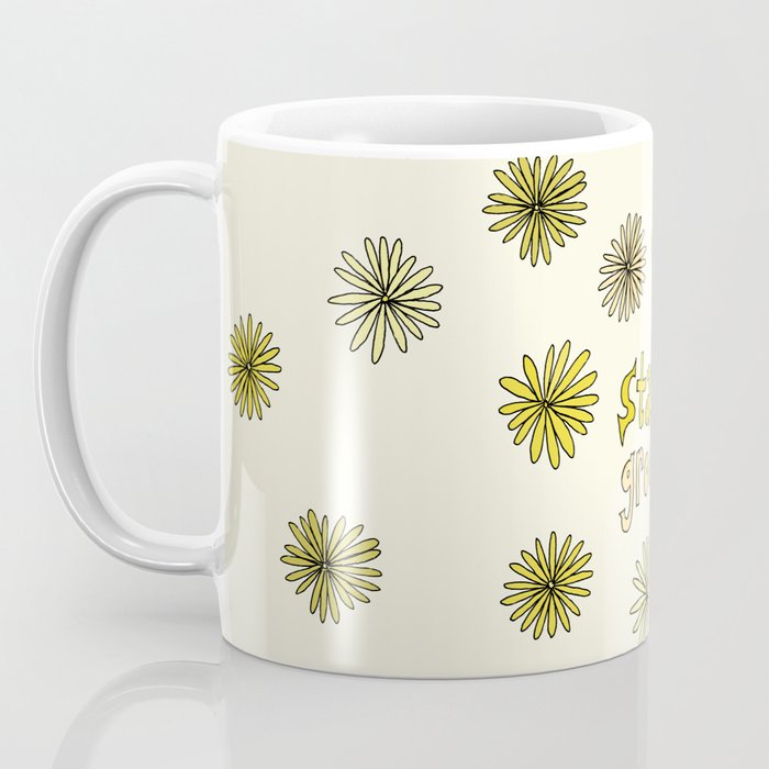 stay groovy rollerskate // retro surf art by surfy birdy Coffee Mug Gallery Image 3