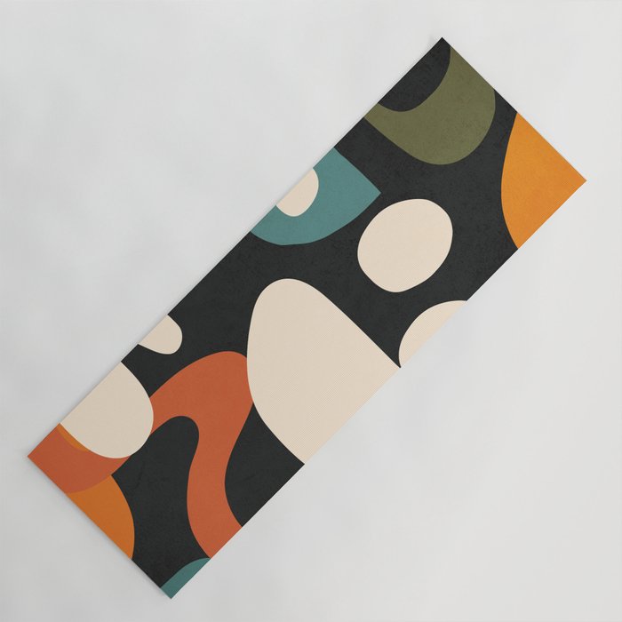 Abstract shapes in the skies 3 Yoga Mat Gallery Image 1