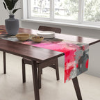 Paint Splatter Bouqet  Table Runner Gallery Image 2