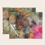 Paint Splatter Bouqet  Placemat Gallery Image 1