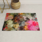 Paint Splatter Bouqet  Rug Gallery Image 1