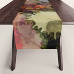 Paint Splatter Bouqet  Table Runner Gallery Image 1