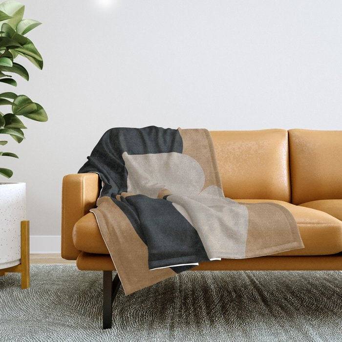 Abstract Balance 10 Throw Blanket Gallery Image 1