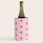 Art Nouveau Single Tropical Flower - Pattern Wine Chiller Gallery Image 1
