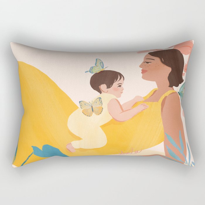 My World  Rectangular Pillow Gallery Image 1