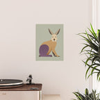 Whimsy European Hare Poster Gallery Image 2