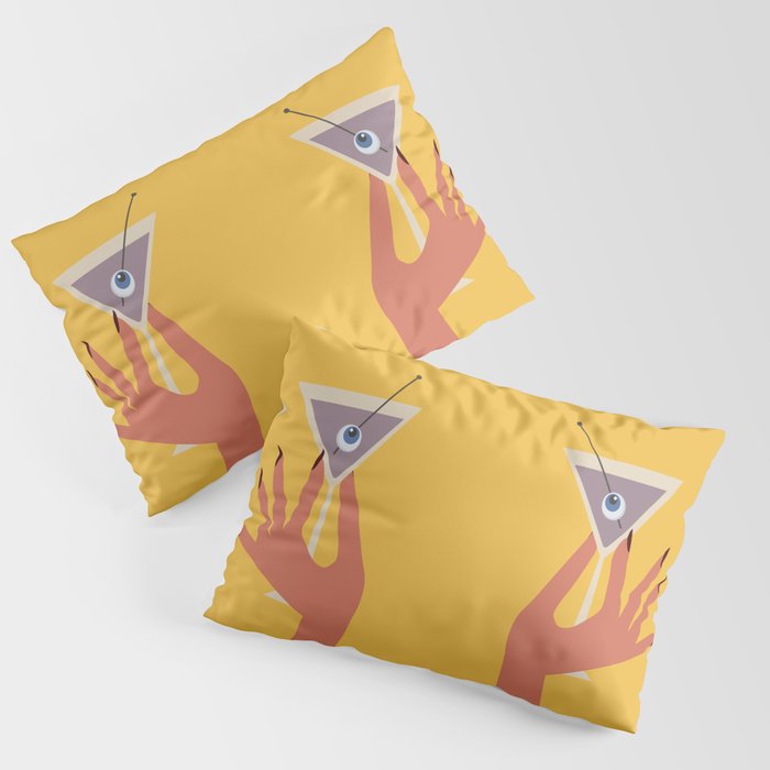 Vodka Martini - Boo Drink Pillow Sham Gallery Image 3