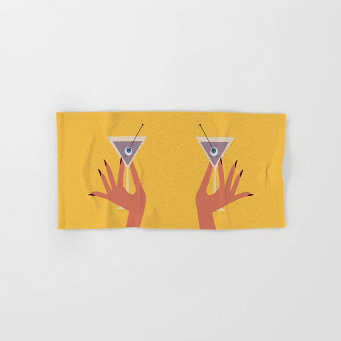 Vodka Martini - Boo Drink Bath Towel Gallery Image 1