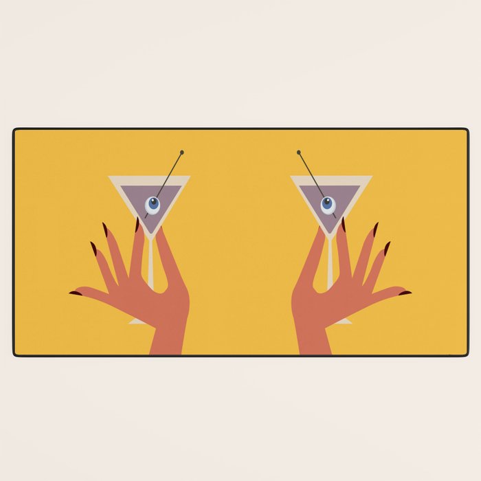 Vodka Martini - Boo Drink Desk Mat Gallery Image 3