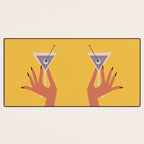 Vodka Martini - Boo Drink Desk Mat Gallery Image 3