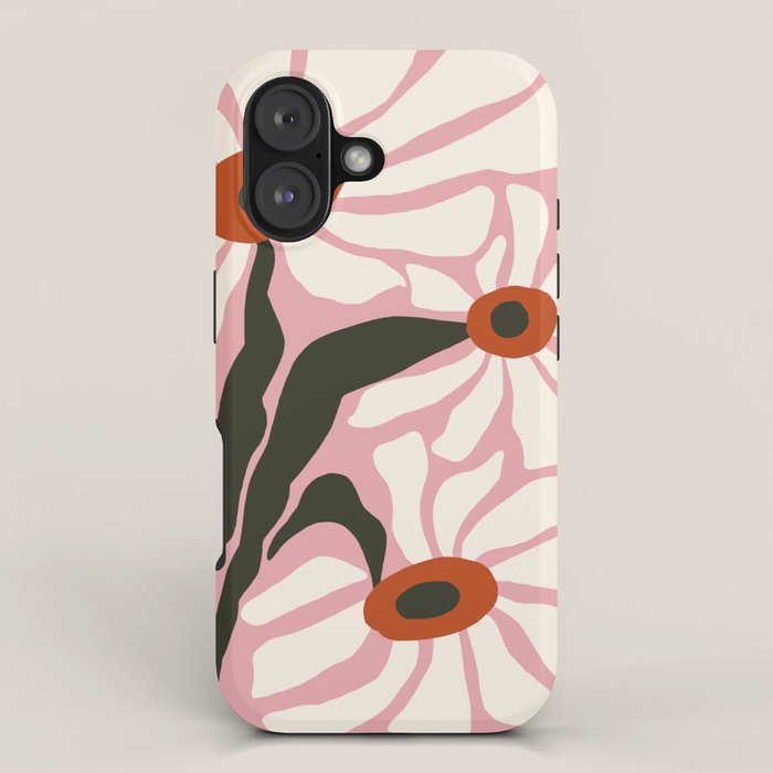 Lazy White Daisies  iPhone Case Gallery Image 1
