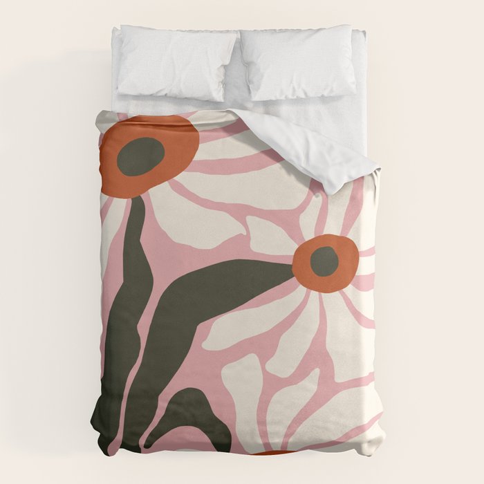 Lazy White Daisies  Duvet Cover Gallery Image 6
