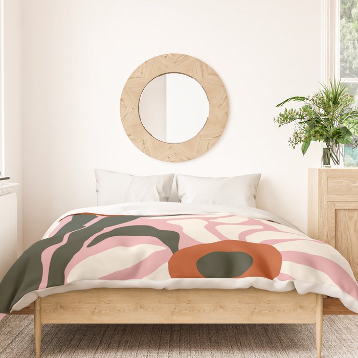 Lazy White Daisies  Duvet Cover Gallery Image 3