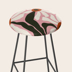 Lazy White Daisies  Stool Gallery Image 2