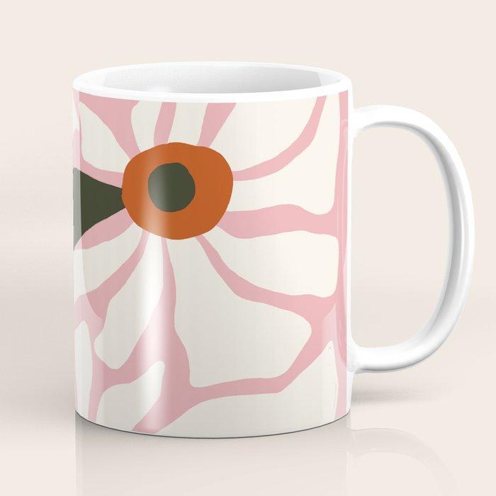 Lazy White Daisies  Coffee Mug Gallery Image 1