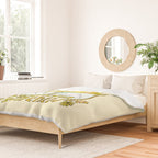 stay golden sun child //retro surf art by surfy birdy Duvet Cover Gallery Image 2